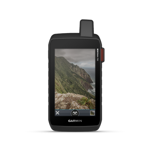 Garmin Montana 750i, GPS portátil para exteriores y senderos con pantalla táctil y mapas TOPO (010-02347-00)