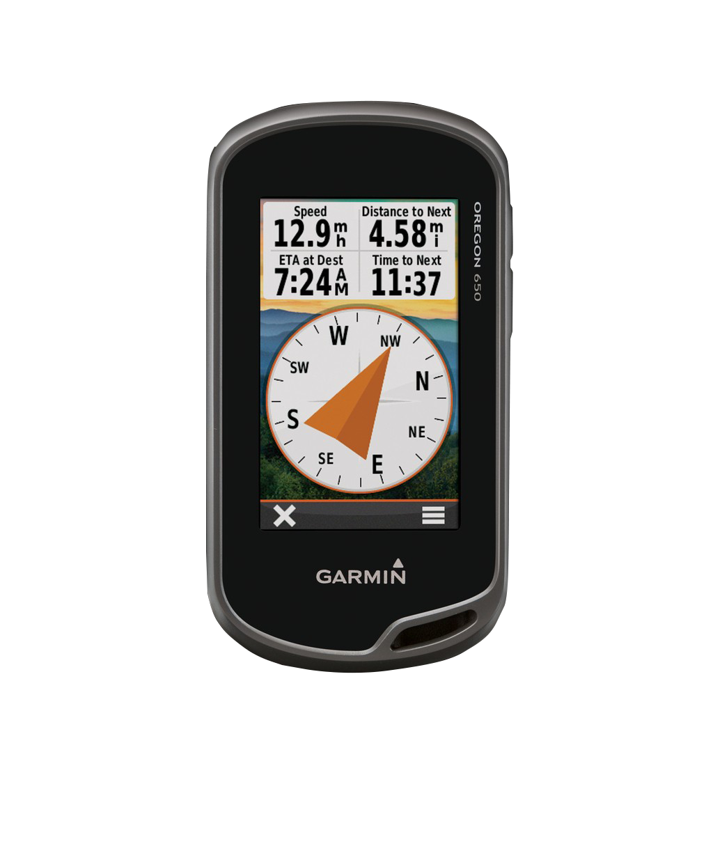 Garmin Oregon 650, Handheld Touchscreen Outdoor/Trail GPS with Maps (Garmin Certified Refurbished)