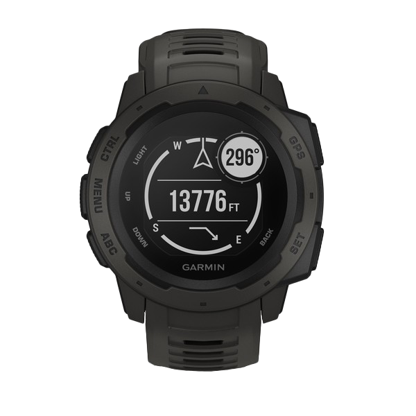 Garmin Instinct Graphite GPS Watch (010-02064-00)