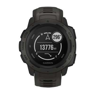 Garmin Instinct Graphite GPS Watch (010-02064-00)