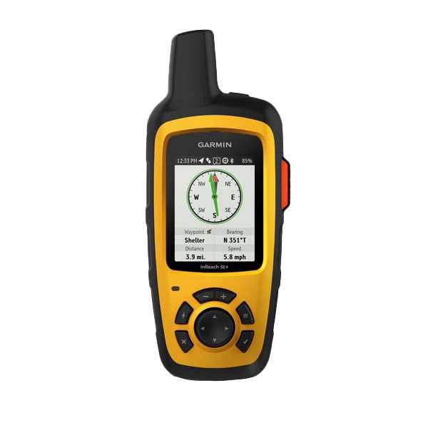 Garmin inReach SE+, Rugged & Lightweight GPS Satellite Communicator w/ InReach & SOS (Garmin Certified Refurbished)