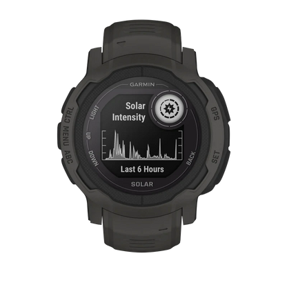 Garmin Instinct 2 Solar Graphite (Reacondicionado certificado por Garmin)