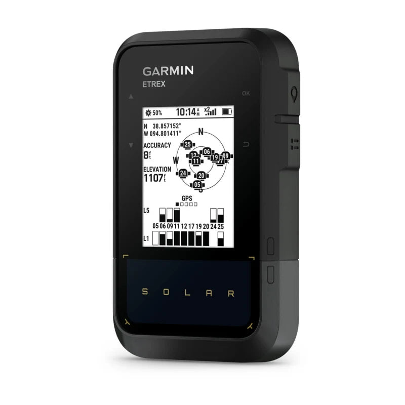 Garmin eTrex Solar Powered GPS Handheld Navigator (010-02782-00)