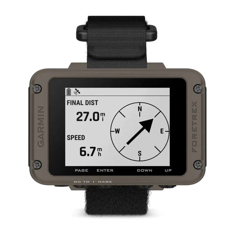 Navegador GPS de muñeca Garmin Foretrex 901 Ballistic Edition con correa (010-02760-00)