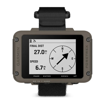 Navegador GPS de muñeca Garmin Foretrex 901 Ballistic Edition con correa (010-02760-00)