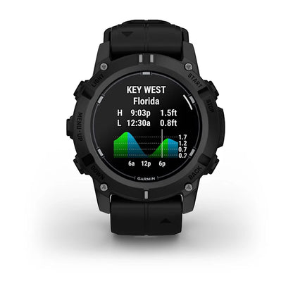 Garmin Descent G2 Dive Smartwatch, Black with Black Band (010-02986-00)