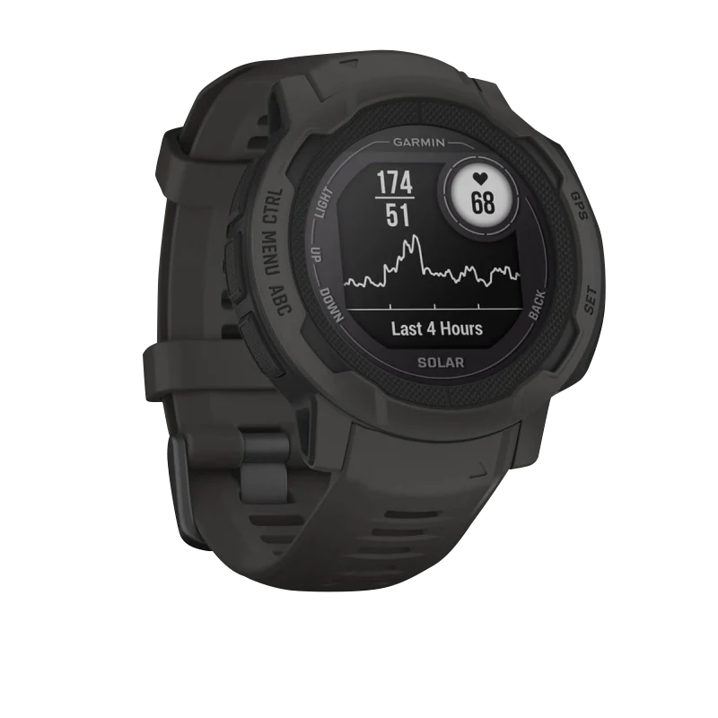 Garmin Instinct 2 Solar Graphite (Reacondicionado certificado por Garmin)