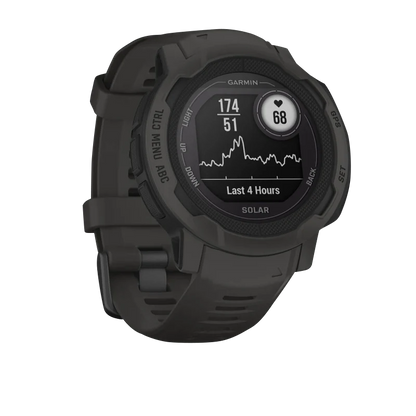 Garmin Instinct 2 Solar Graphite (Reacondicionado certificado por Garmin)