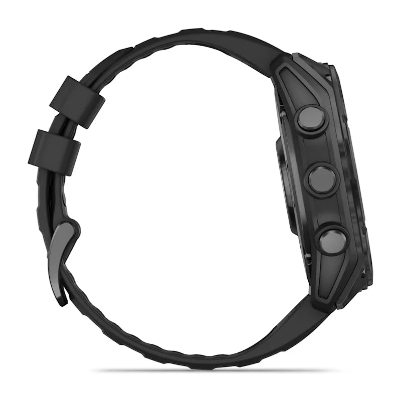 Garmin Fenix ​​8, 51 mm AMOLED, gris pizarra con correa de silicona negra (010-02905-00)