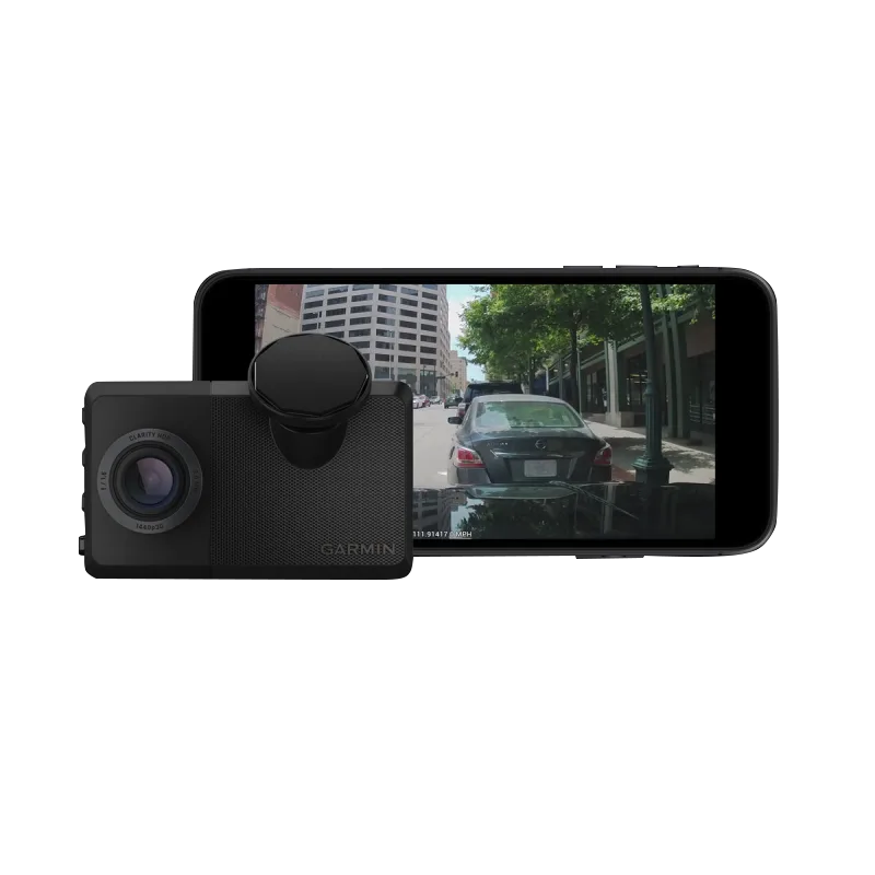 Garmin Dash Cam Live 1440p Cámara para salpicadero LTE siempre conectada con campo de visión de 140 grados (010-02619-00)