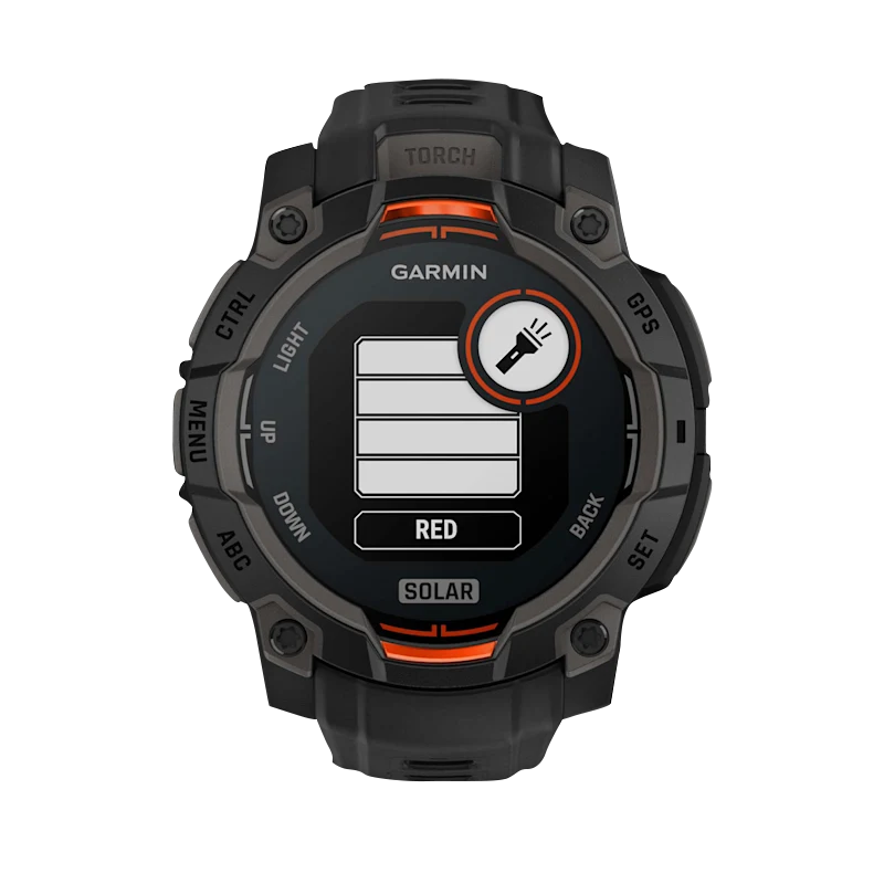 Garmin Instinct 3 Solar, (45mm) Black with Black Band (010-02934-00)