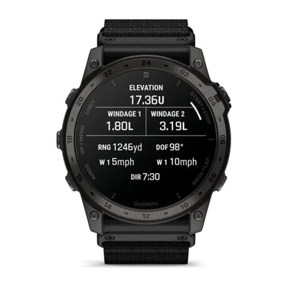 Garmin Tactix 7, reloj táctico premium con GPS y pantalla a color adaptable, edición AMOLED (010-02931-00)