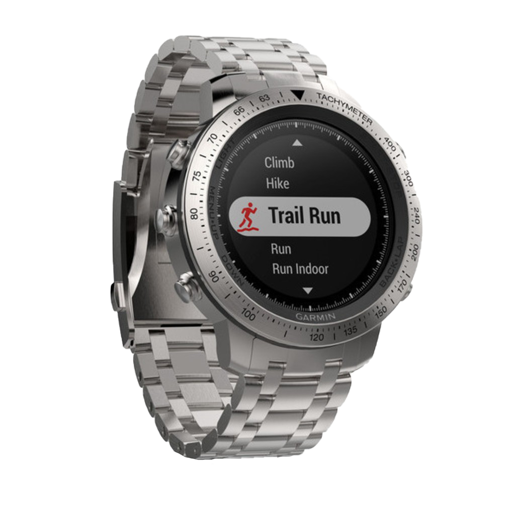 Garmin Fenix ​​Chronos con correa de acero inoxidable (010-01957-02)