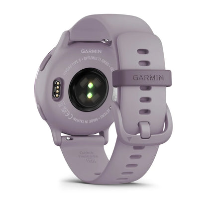 Garmin Vivoactive 5, Metallic Orchid Aluminum Bezel with Orchid Case and Silicone Band (010-02862-13)