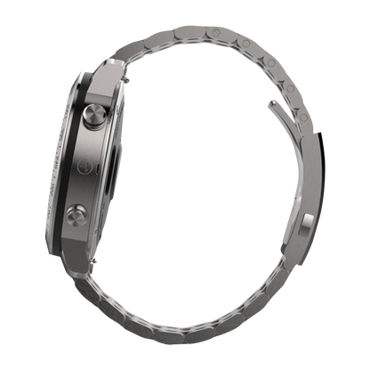 Garmin Fenix ​​Chronos con correa de acero inoxidable (010-01957-02)