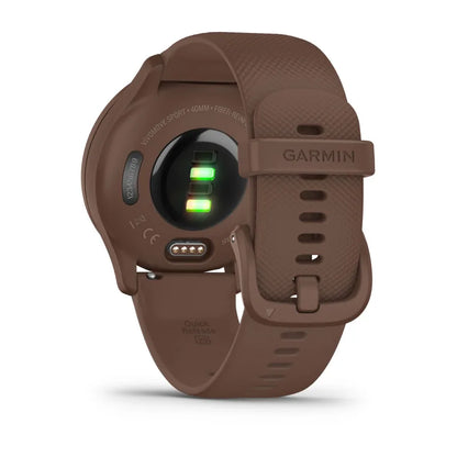 Garmin Vívomove Sport, Cocoa w/ Peach Gold Accents (Garmin Certified Refurbished)