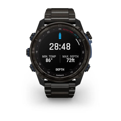 Garmin Descent Mk3i, 51 mm Carbon Gray DLC Titanium with DLC Titanium Band (010-02752-13)