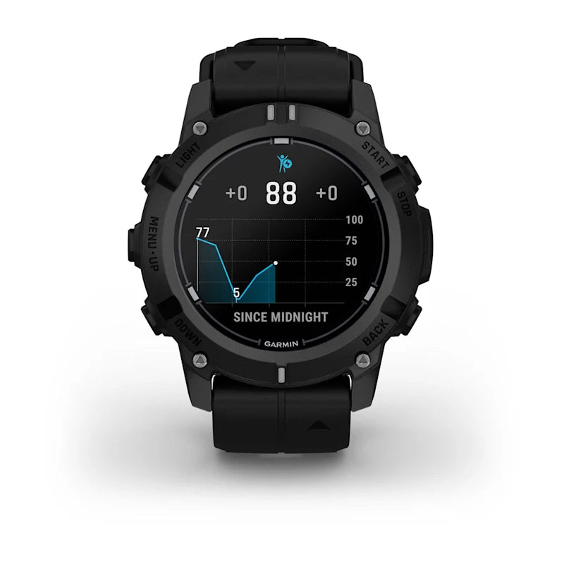 Garmin Descent G2 Dive Smartwatch, Black with Black Band (010-02986-00)