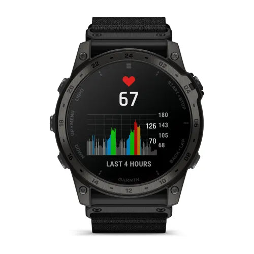 Garmin Tactix 7, reloj táctico premium con GPS y pantalla a color adaptable, edición AMOLED (010-02931-00)