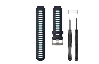 Correa para reloj Garmin en azul medianoche y azul escarcha 