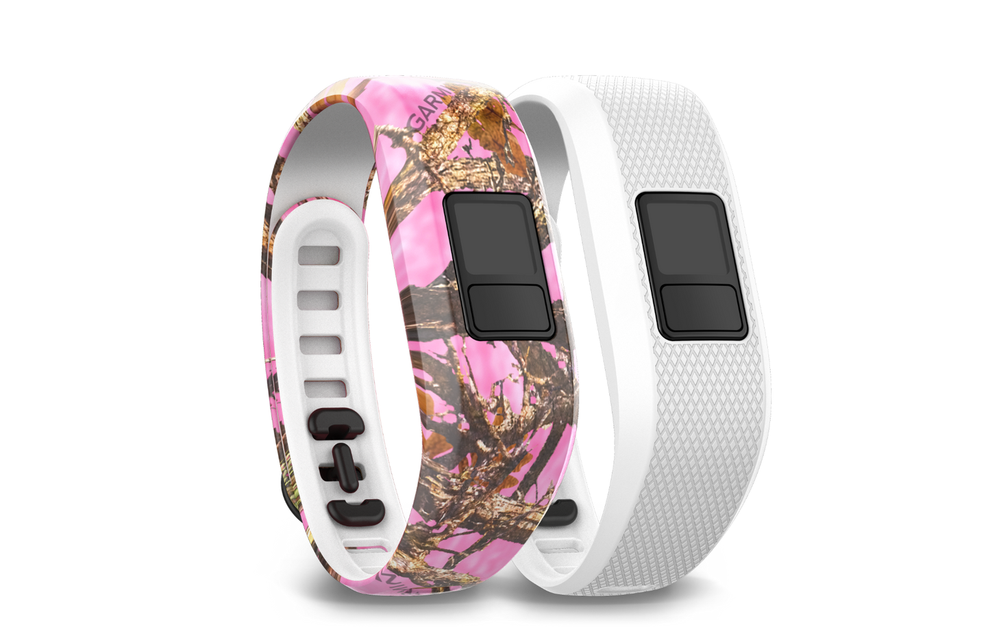 Garmin Pink Camo and White Bands (010-12452-32)