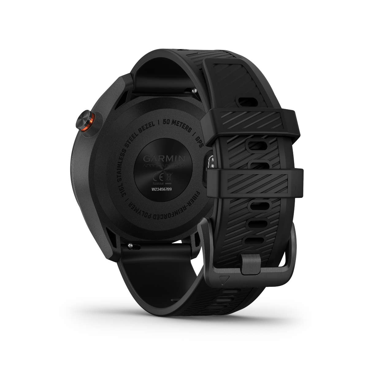 Garmin Approach S40, negro, reloj inteligente con GPS y telémetro para golf (reacondicionado certificado por Garmin)