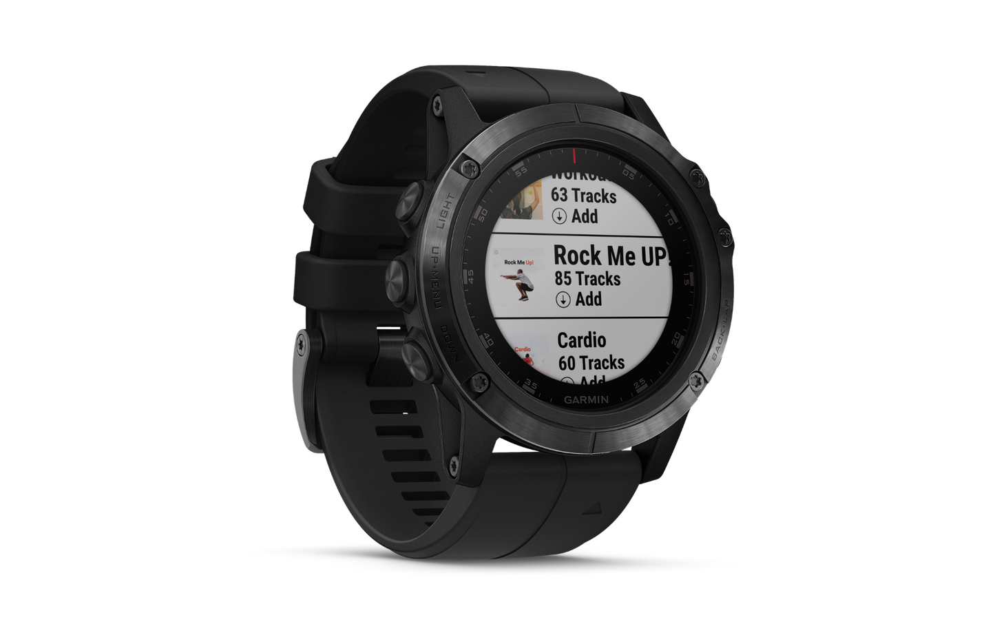 Garmin Fenix ​​5X Plus Zafiro Negro con Correa Negra (010-01989-00)