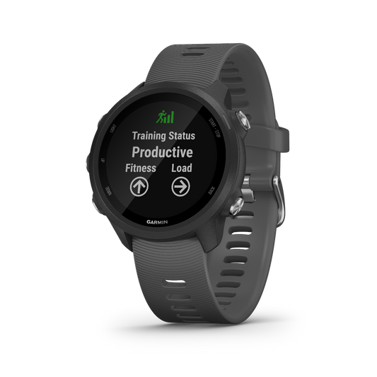 Garmin Forerunner 245, Slate, reloj inteligente premium con GPS para corredores (010-02120-00)