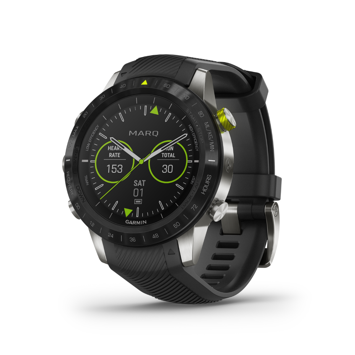 Garmin MARQ Athlete, reloj inteligente con GPS de lujo para hombre (reacondicionado certificado por Garmin)