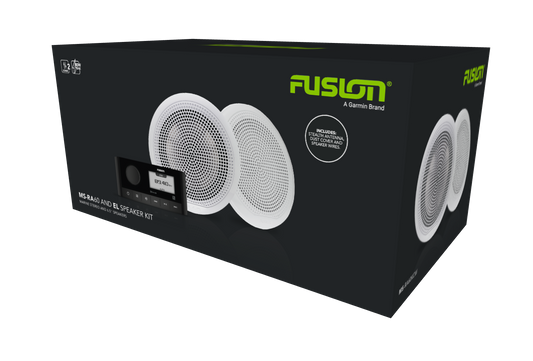 Kits de altavoces y estéreo Garmin Fusion, MS-RA60 y kit de altavoces EL Classic (010-02405-50)