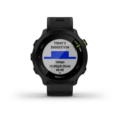 Garmin Forerunner 55 Negro (Reacondicionado Certificado por Garmin)