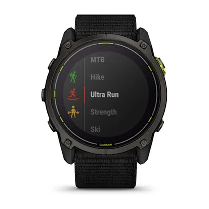 Garmin Enduro 3 Black, reloj inteligente con GPS de alto rendimiento, funciones de navegación, actividad y salud (010-02751-00)