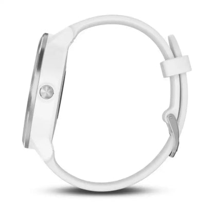 Garmin Vívoactive 3 silicona blanca, acero inoxidable (Reacondicionado Certificado Garmin) 