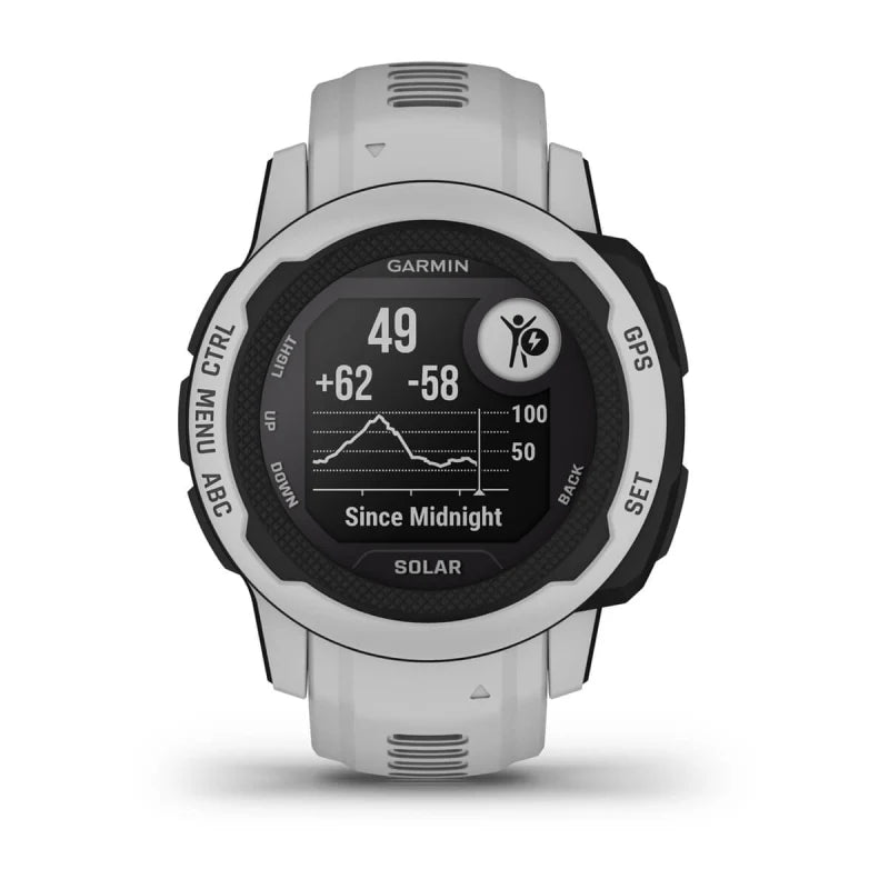 Garmin Instinct 2S Solar Mist Gray (Reacondicionado certificado por Garmin) 