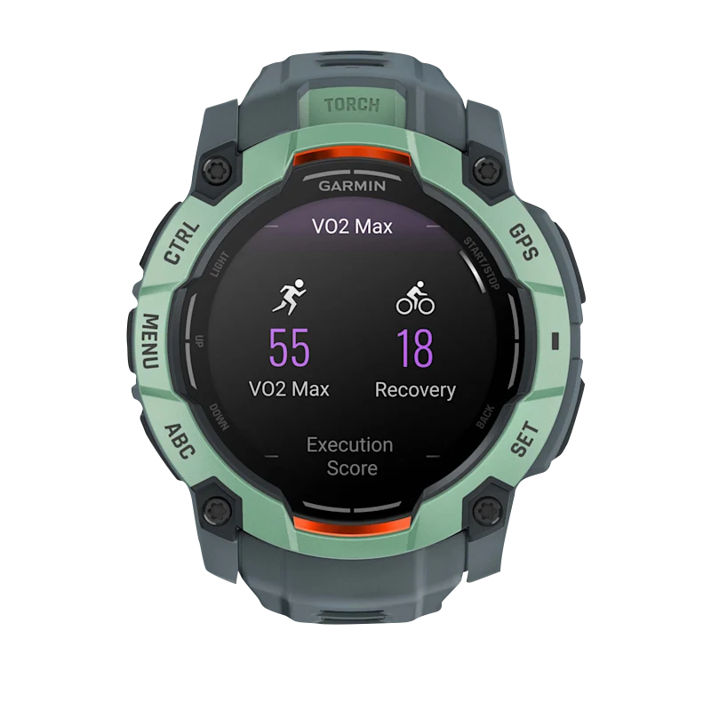 Garmin Instinct 3 AMOLED, (50mm) Neo Tropic with Twilight Band (010-03020-01)