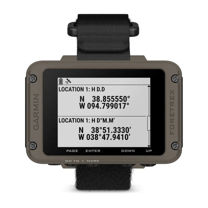 Navegador GPS de muñeca Garmin Foretrex 901 Ballistic Edition con correa (010-02760-00)