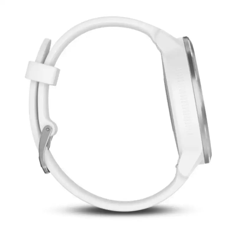 Garmin Vívoactive 3 silicona blanca, acero inoxidable (Reacondicionado Certificado Garmin) 