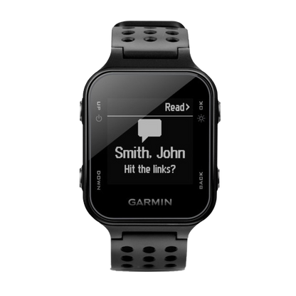 Garmin Approach S20, negro, reloj inteligente con GPS y telémetro para golf (reacondicionado certificado por Garmin)