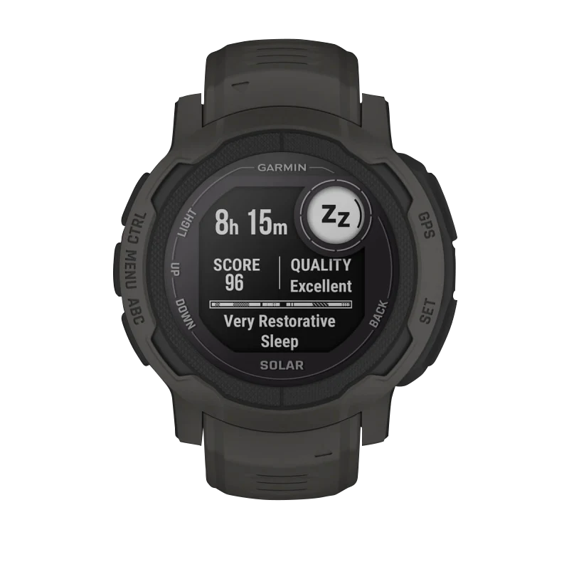 Garmin Instinct 2 Solar Graphite (Reacondicionado certificado por Garmin)