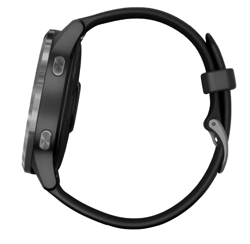 Garmin Vivoactive 4 - Pizarra con correa negra (010-02174-11)