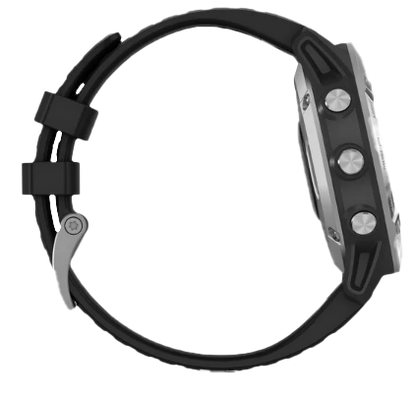 Garmin Fenix 6 Silver with Black Band (010-02158-00)