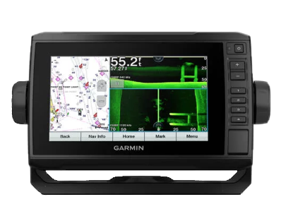 Garmin EchoMap 74cv UHD con US BlueChart g3 y transductor GT24UHD-TM (010-02335-01)