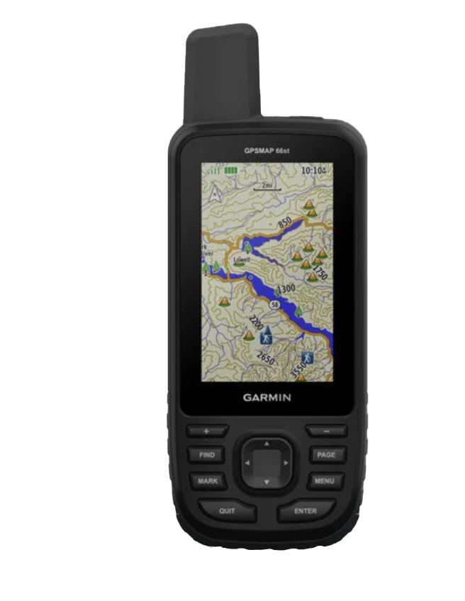 Garmin GPSMAP 66st, Handheld Outdoor/Trail GPS with TOPO Maps (Garmin Certified Refurbished)