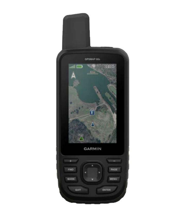 Garmin GPSMAP 66s, GPS portátil para exteriores y senderos con mapas TOPO (reacondicionado certificado por Garmin)