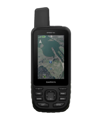 Garmin GPSMAP 66s, GPS portátil para exteriores y senderos con mapas TOPO (reacondicionado certificado por Garmin)