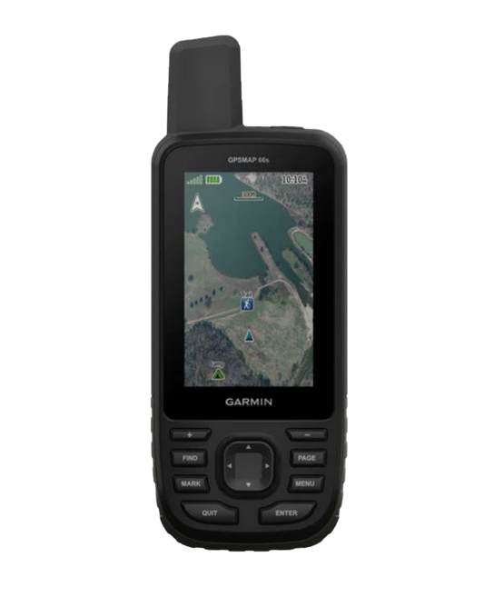 Garmin GPSMAP 66s, Handheld Outdoor/Trail GPS with TOPO Maps (Garmin Certified Refurbished)