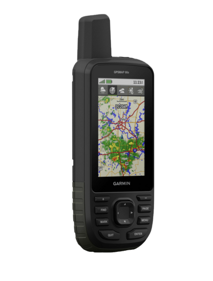 Garmin GPSMAP 66s, GPS portátil para exteriores y senderos con mapas TOPO (reacondicionado certificado por Garmin)