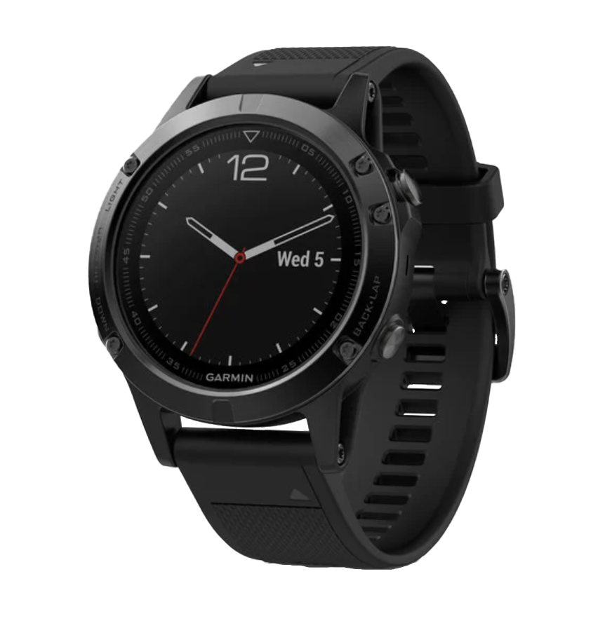 Garmin Fenix ​​5 Zafiro negro con correa negra (010-01688-10)