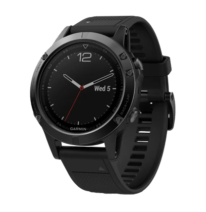 Garmin Fenix ​​5 Zafiro negro con correa negra (010-01688-10)