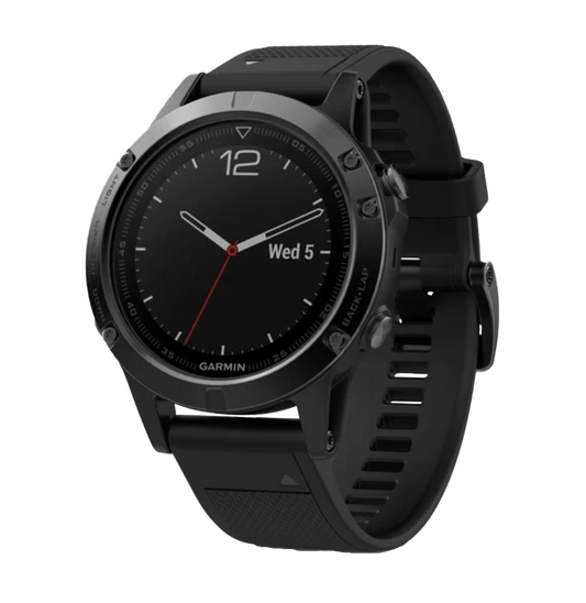 Garmin Fenix ​​5 Zafiro negro con correa negra (010-01688-10)